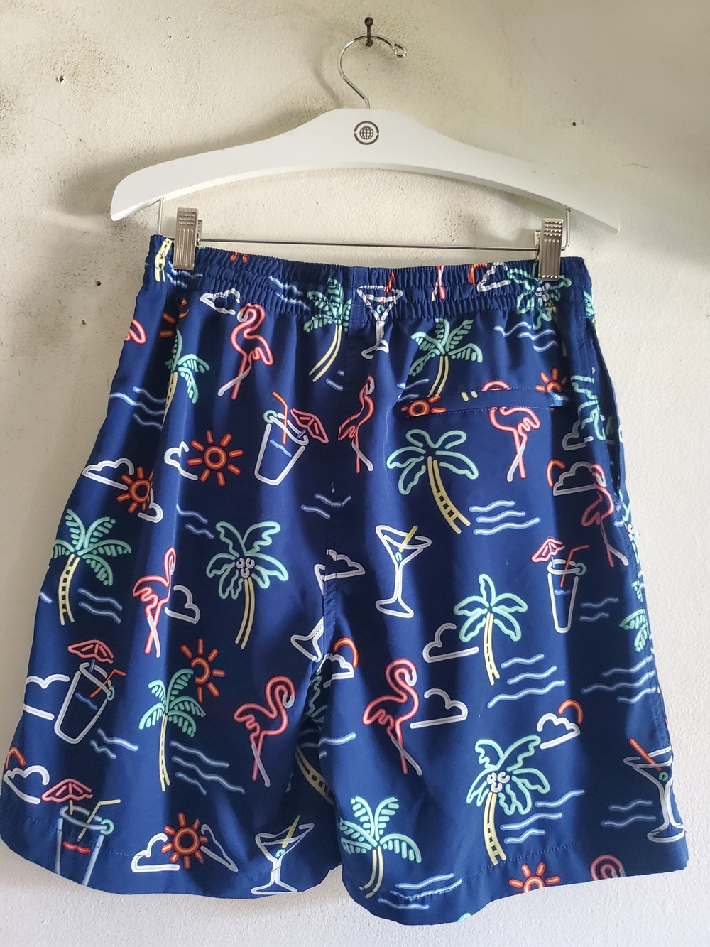 chubbies  The Neon Lights Swim Trunk Size Medium 7" Inseam. - Picture 6 of 6